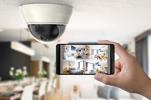 surveillance camera installation